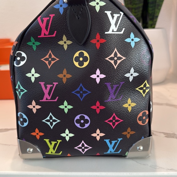 BRAND NEW RARE MURAKAMI SPEEDY NOIR LOUIS VUITTON 2025 collection LV X TM - Picture 6 of 16